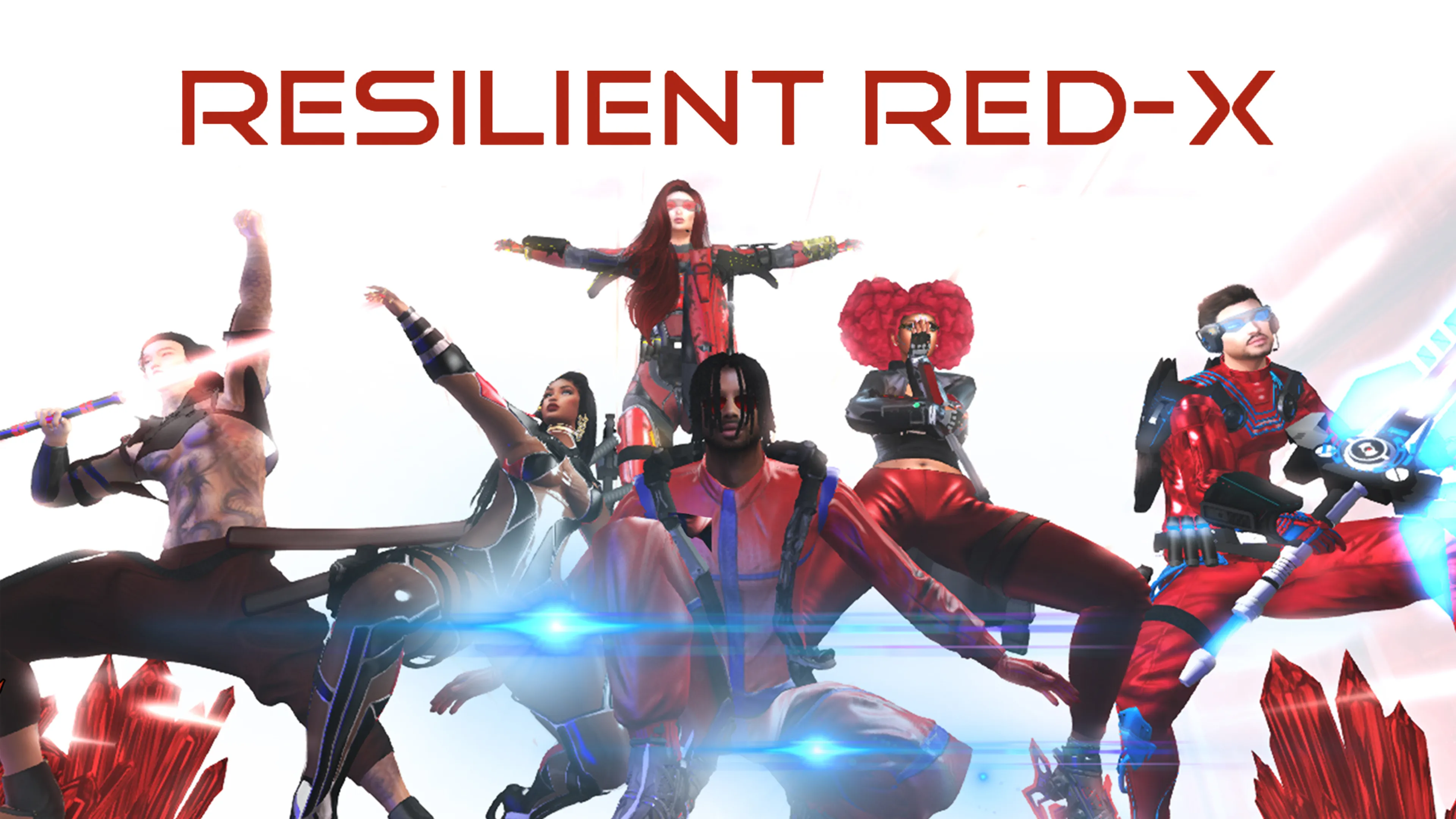 Resilient Red-X poster